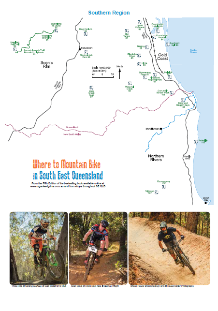 Southern Region Contents Map
